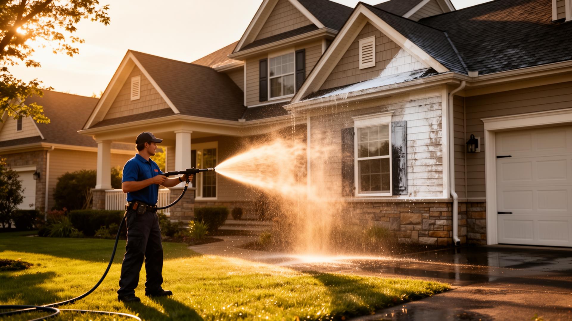 Pressure washing service across Michiana